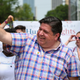 Gov J.B. Pritzker participates in the 50th Chicago Pride Parade in Chicago, Sunday, June 30, 2019.